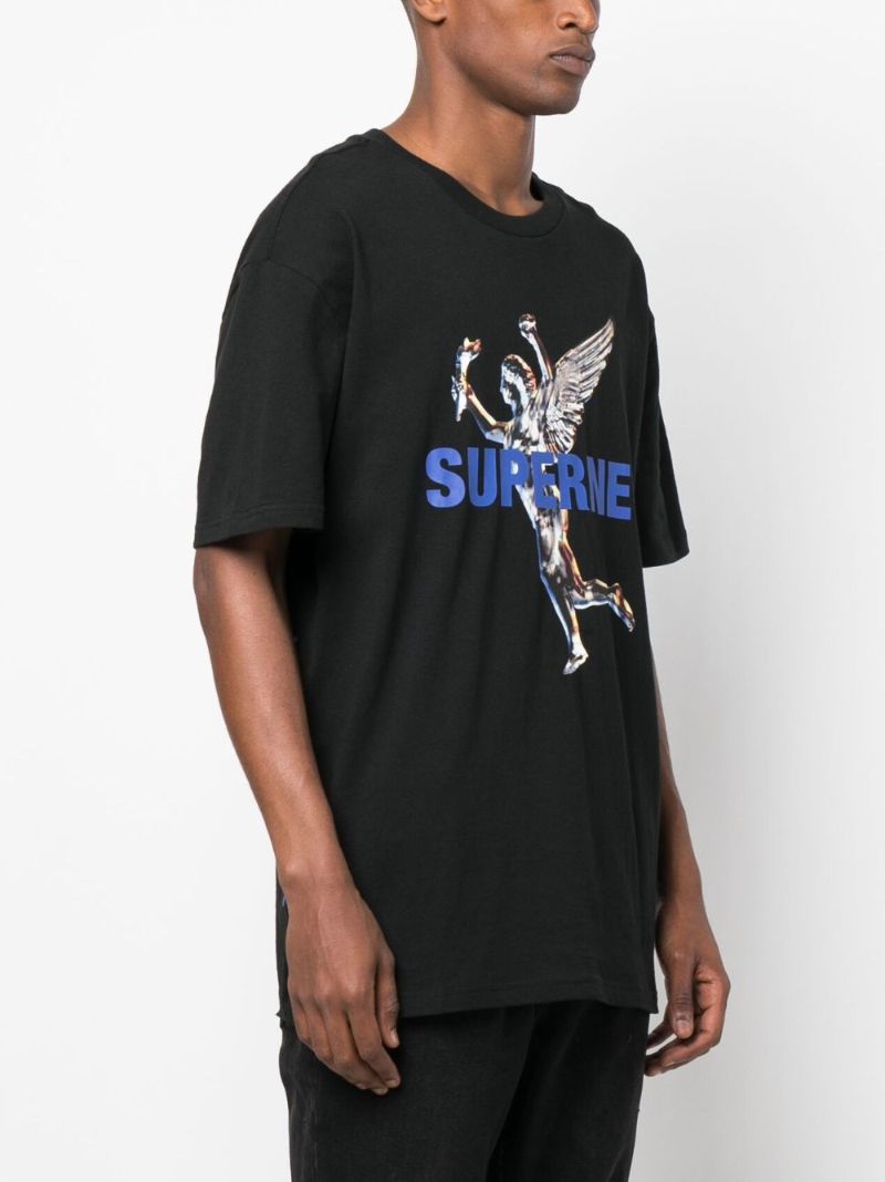 Black Rolls Biggie Print T-shirt