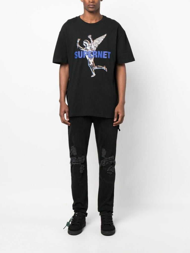 Black Rolls Biggie Print T-shirt