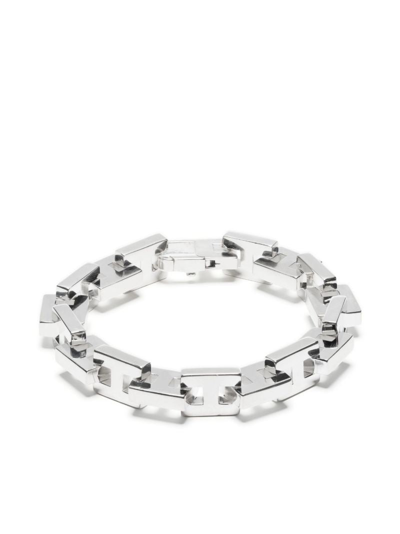 Sterling Silver H Logo Bracelet