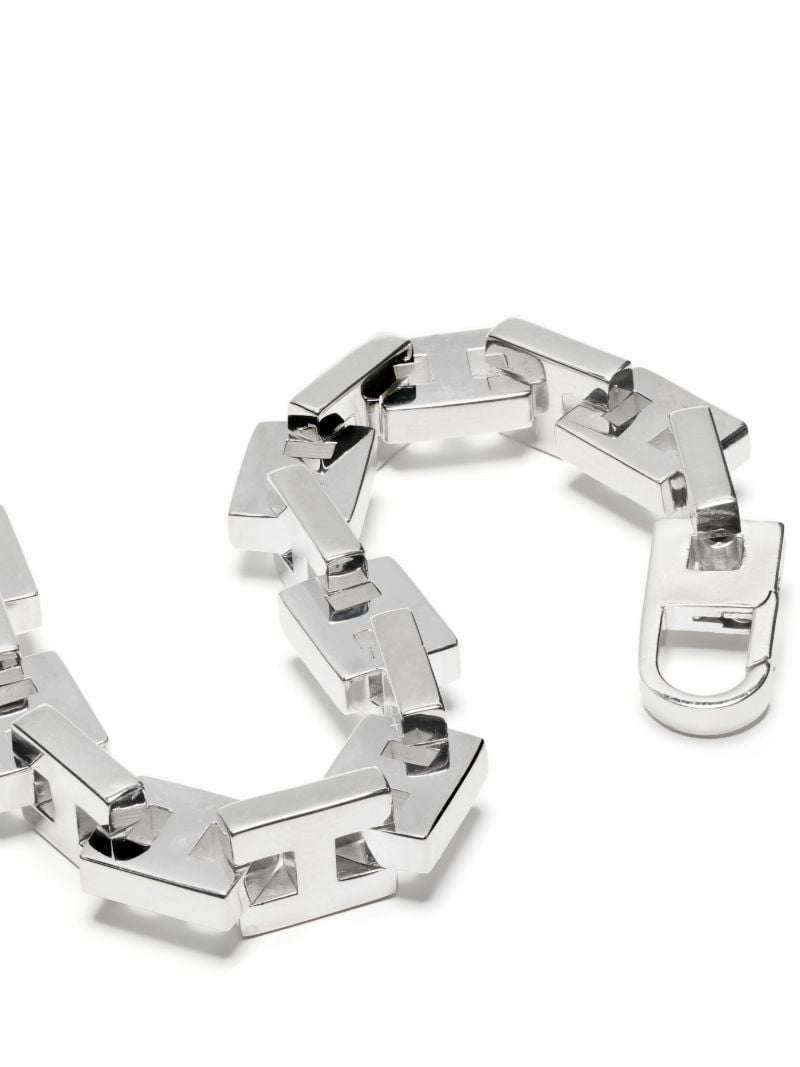 Sterling Silver H Logo Bracelet