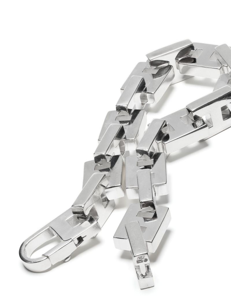 Sterling Silver H Logo Bracelet