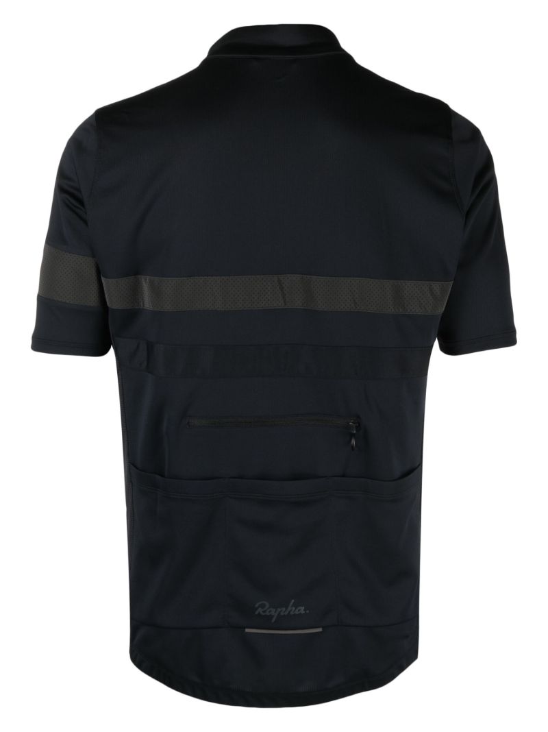 Black Brevet Lightweight Cycling Jersey