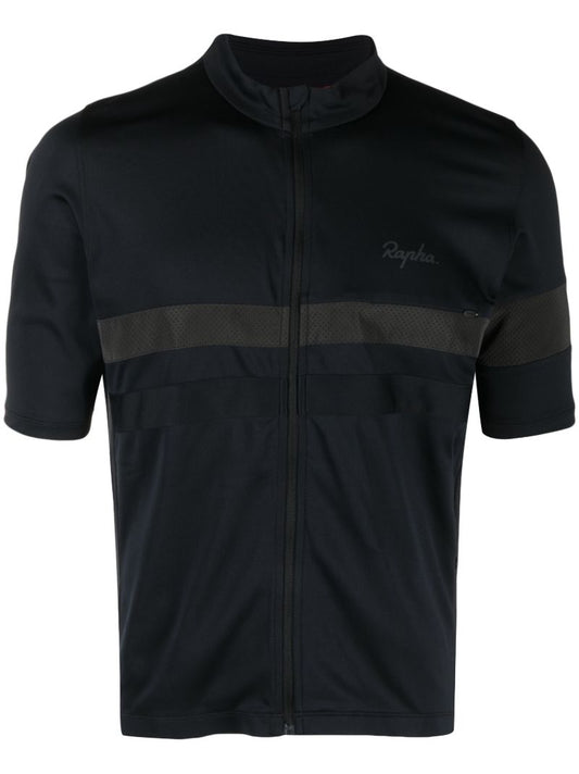 Black Brevet Lightweight Cycling Jersey