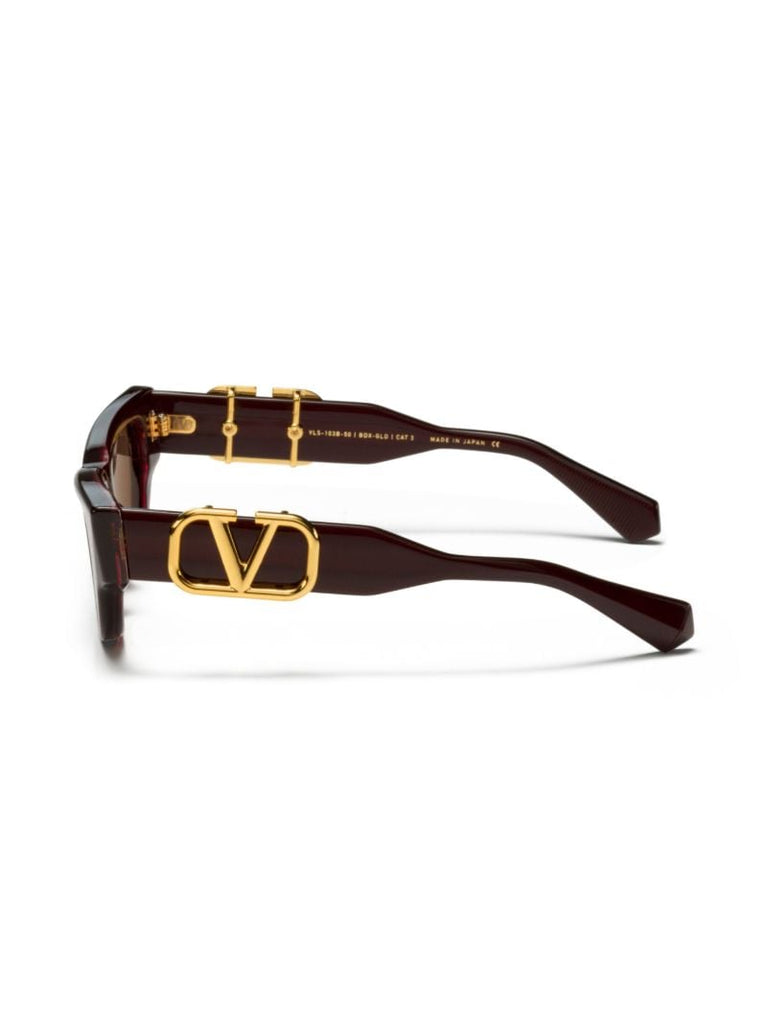 Red Vlogo D-frame Sunglasses