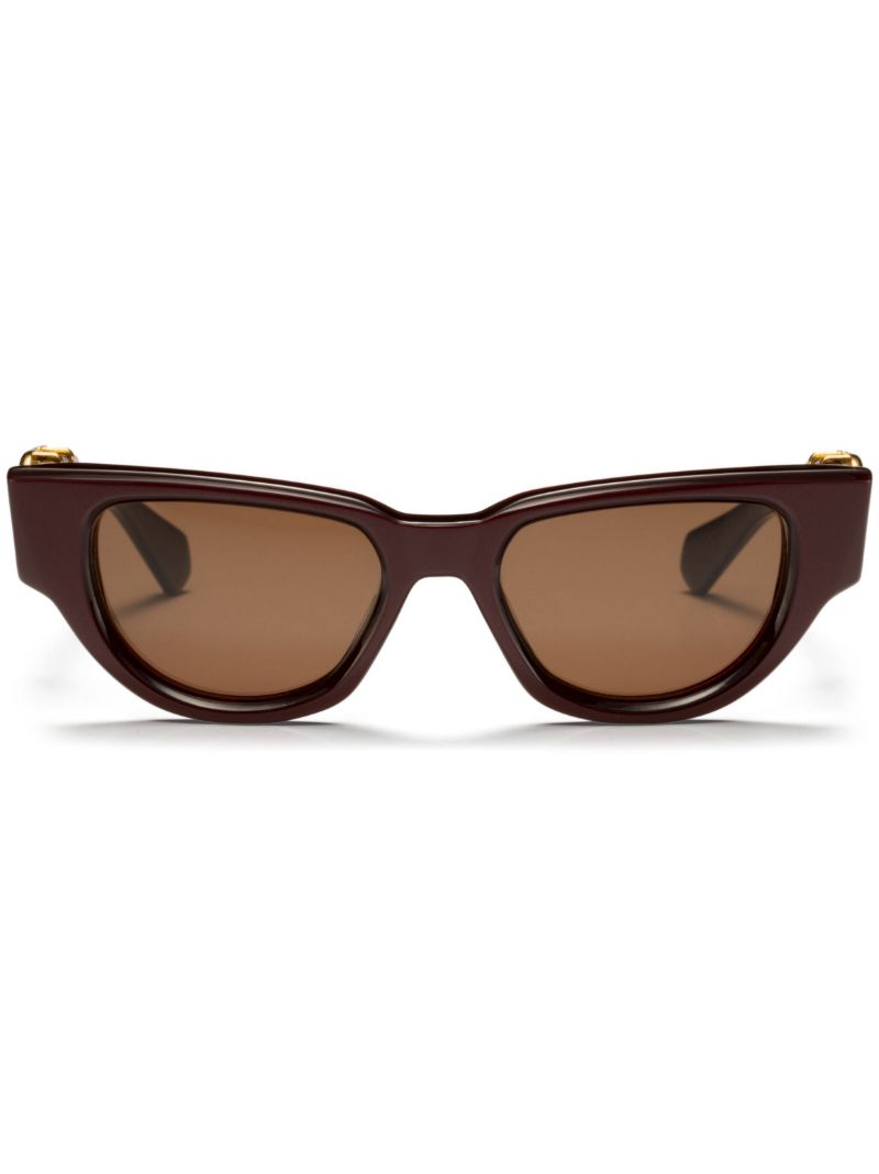 Red Vlogo D-frame Sunglasses