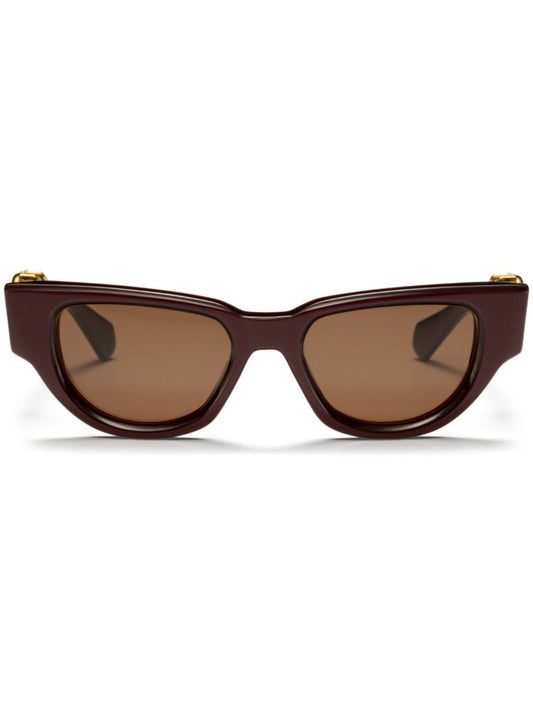 Red Vlogo D-frame Sunglasses