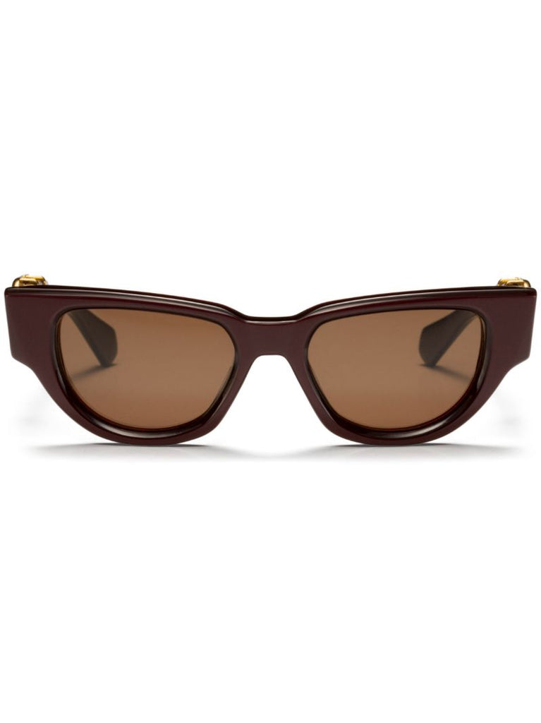 Red Vlogo D-frame Sunglasses