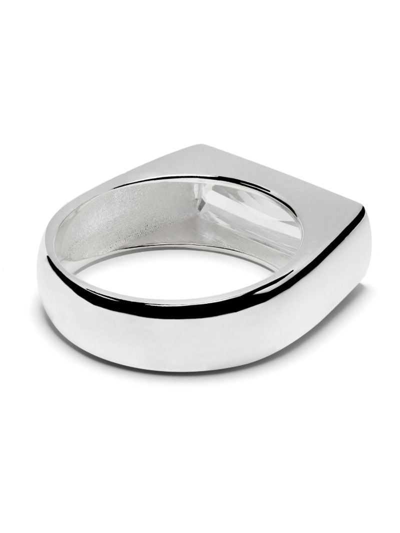 Sterling Silver Crystal Ring