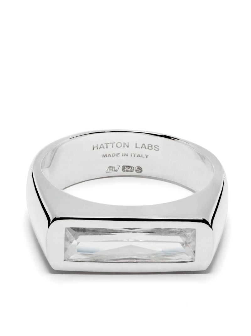 Sterling Silver Crystal Ring
