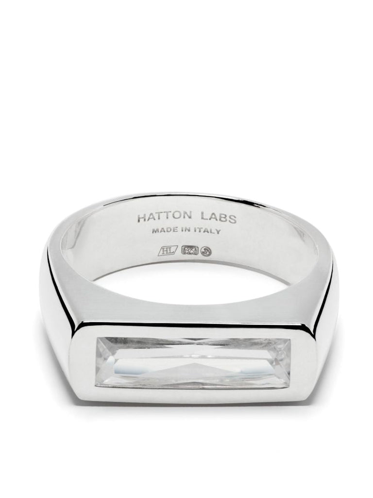 Sterling Silver Crystal Ring