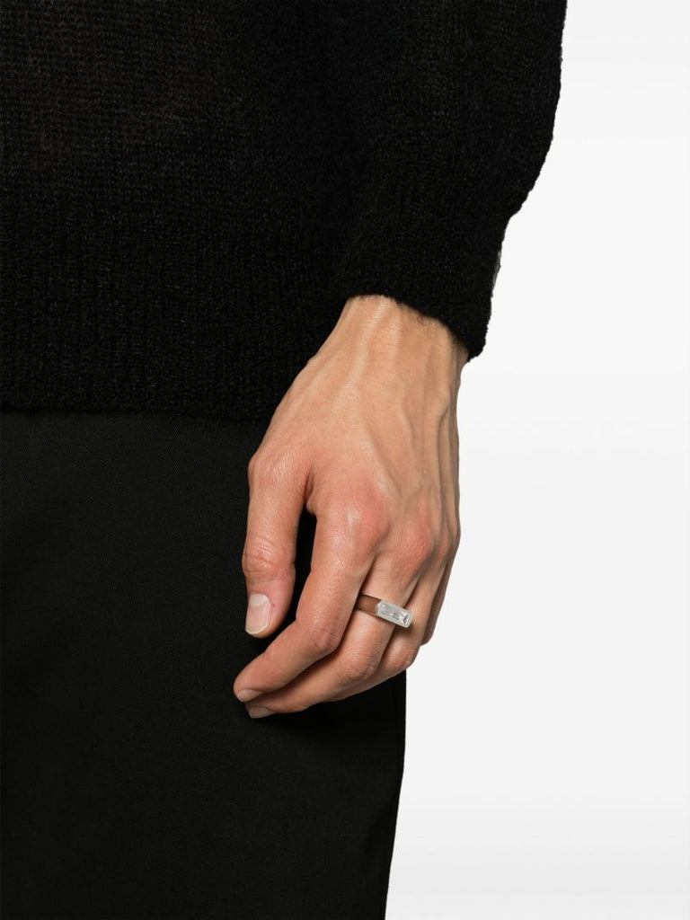 Sterling Silver Crystal Ring