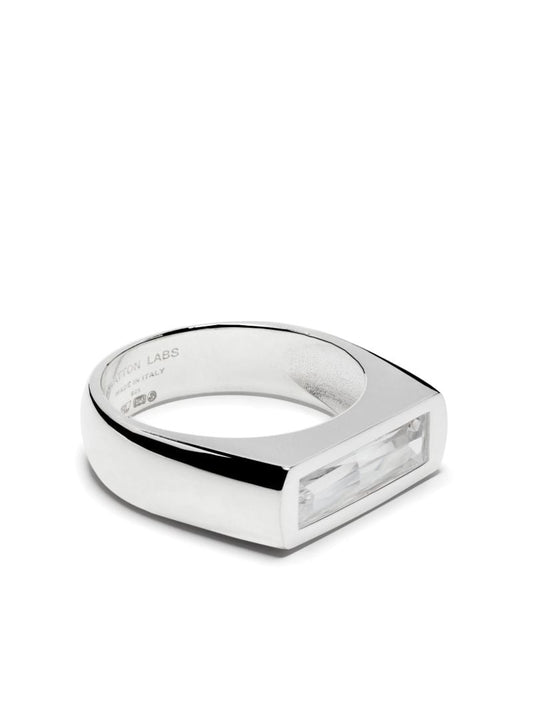 Sterling Silver Crystal Ring
