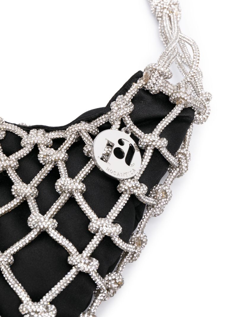Black Nodi Knotted Shoulder Bag