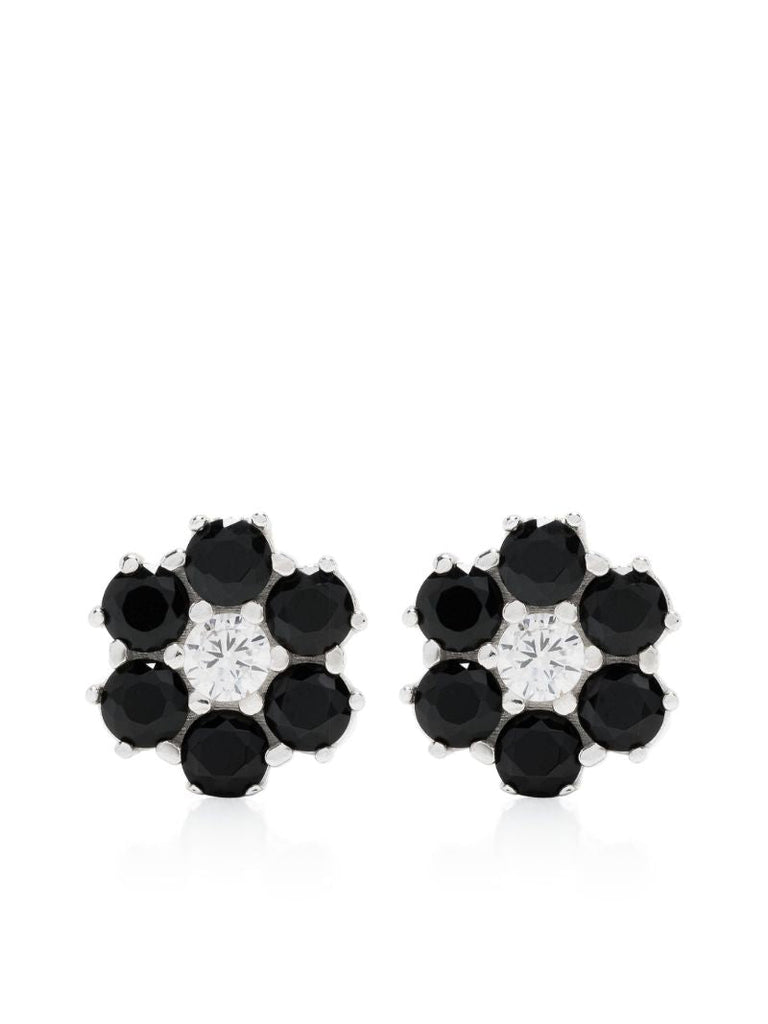 Sterling Silver Cubic Zirconia Stud Earrings