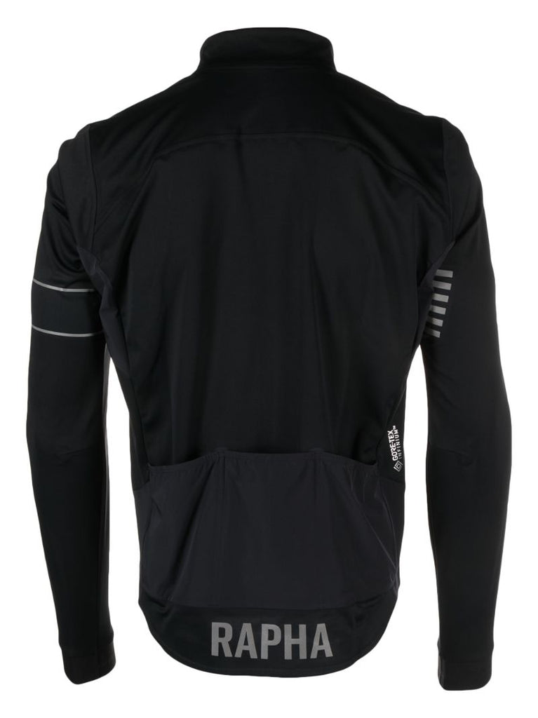 Black Pro Team Cycling Jersey Top