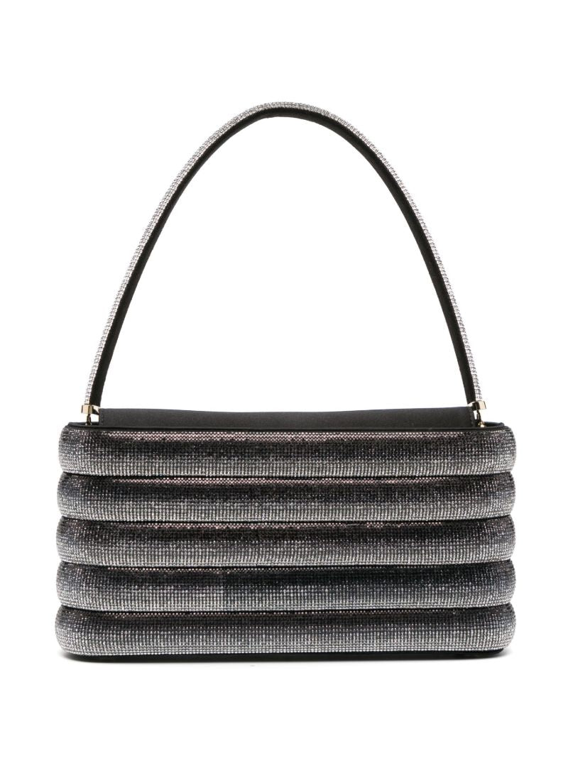 Black Favilla Crystal-embellished Shoulder Bag