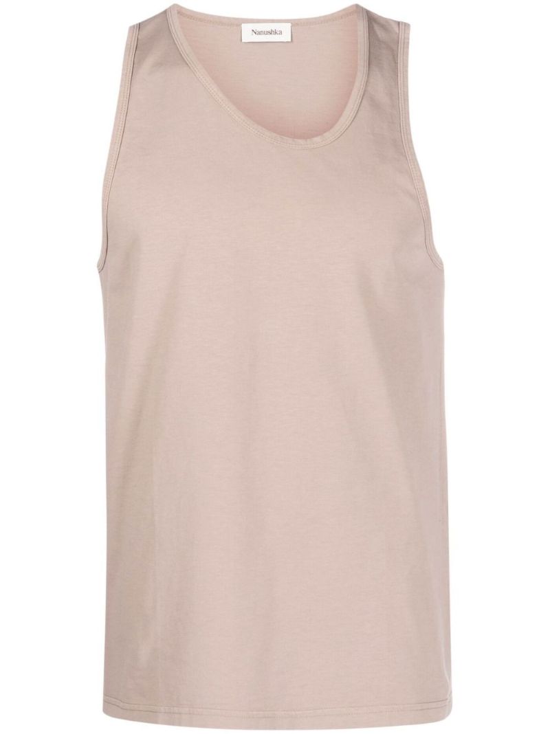 Brown Aziz Organic Cotton Vest