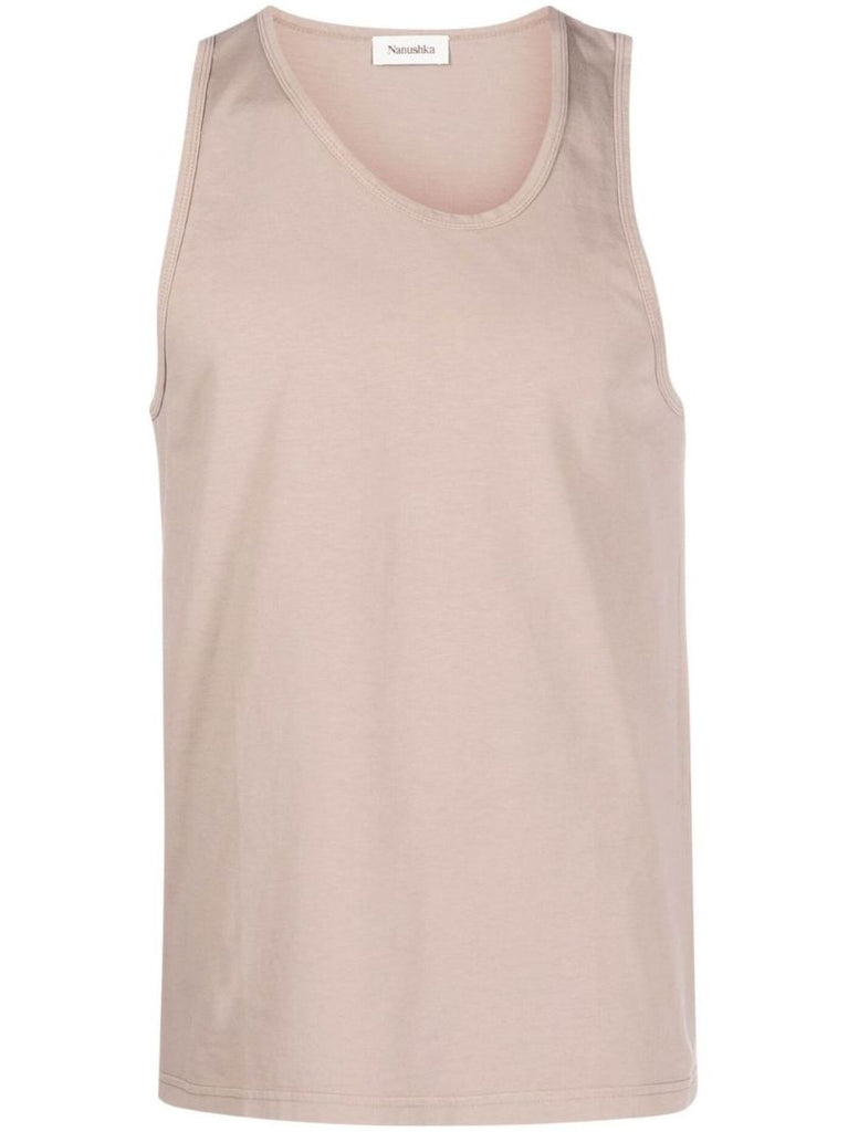 Brown Aziz Organic Cotton Vest