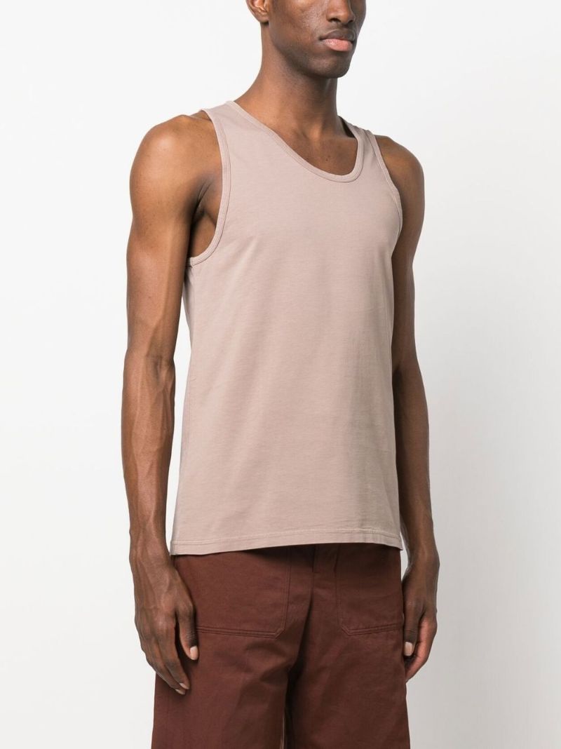 Brown Aziz Organic Cotton Vest