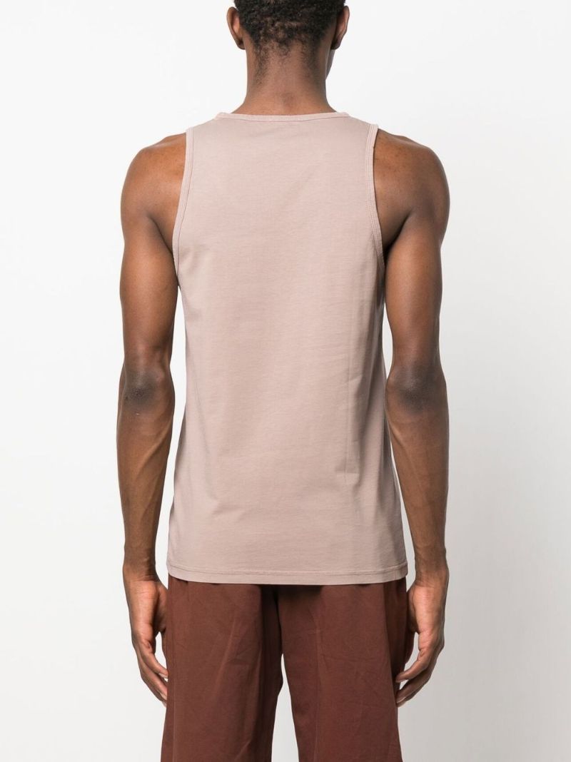 Brown Aziz Organic Cotton Vest