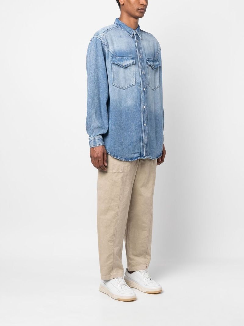 Blue Teoma Denim Shirt