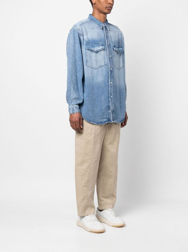 Blue Teoma Denim Shirt