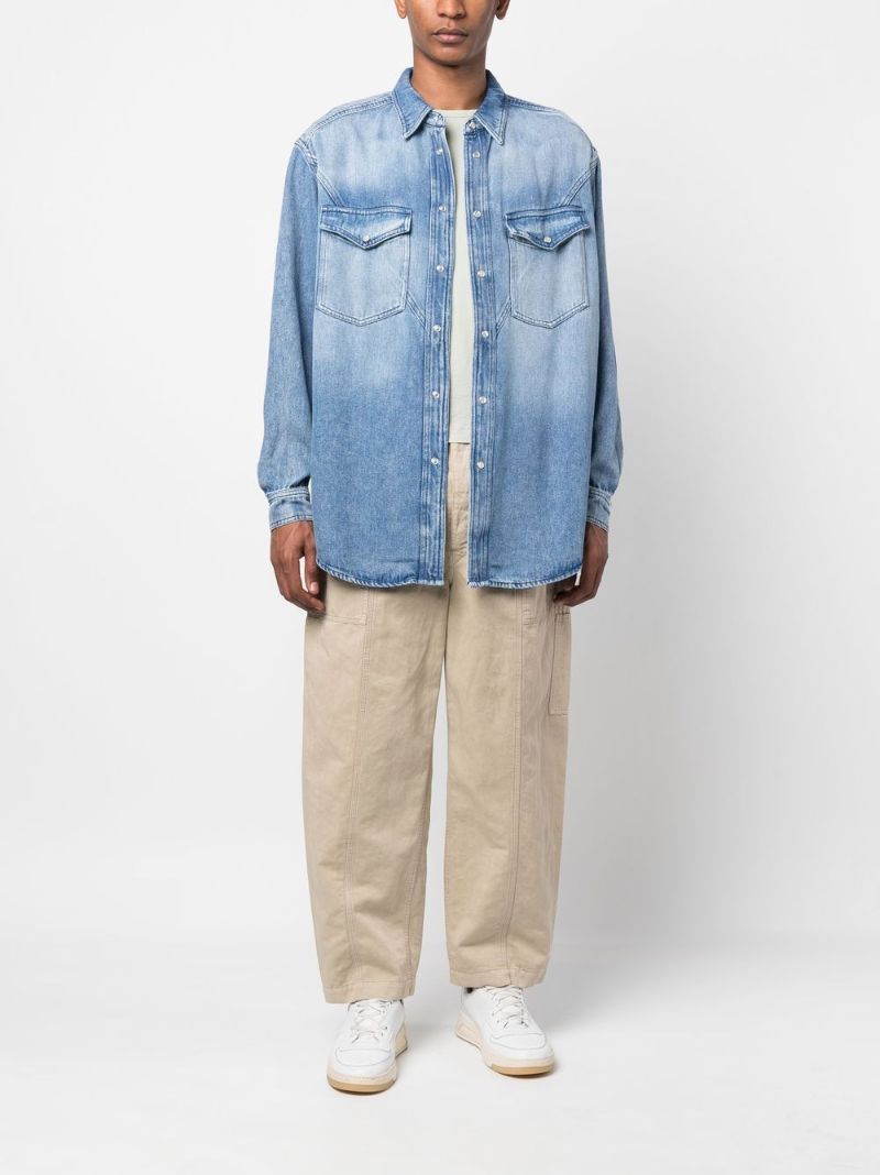 Blue Teoma Denim Shirt
