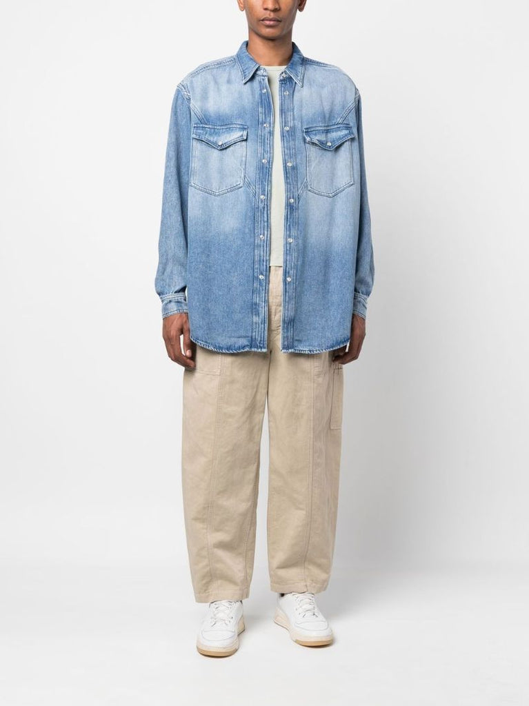 Blue Teoma Denim Shirt