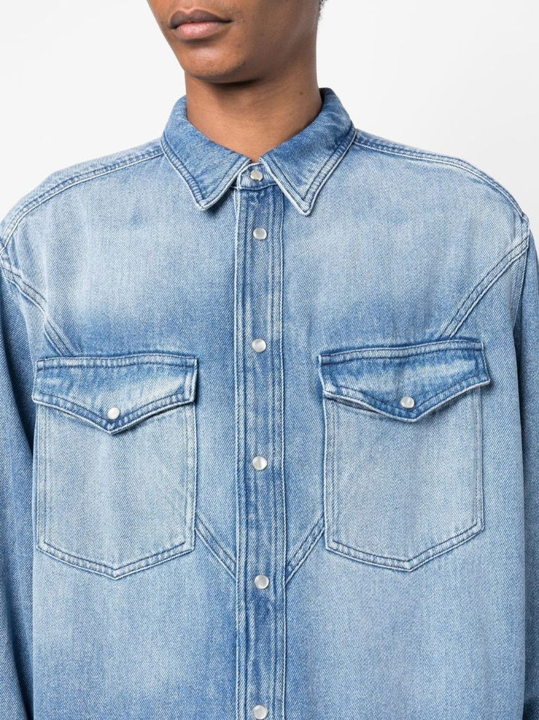 Blue Teoma Denim Shirt