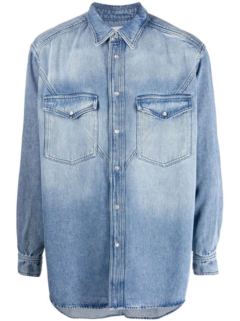 Blue Teoma Denim Shirt