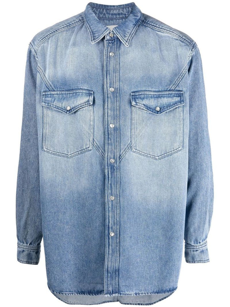 Blue Teoma Denim Shirt