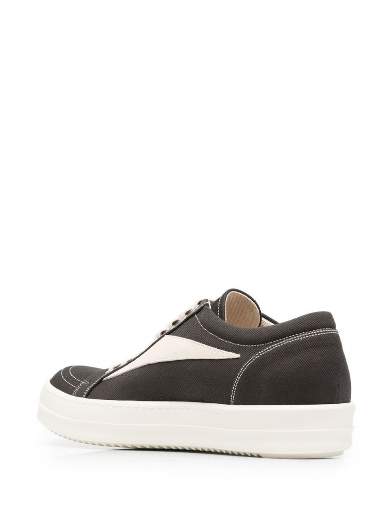 Grey Vintage Canvas Sneakers