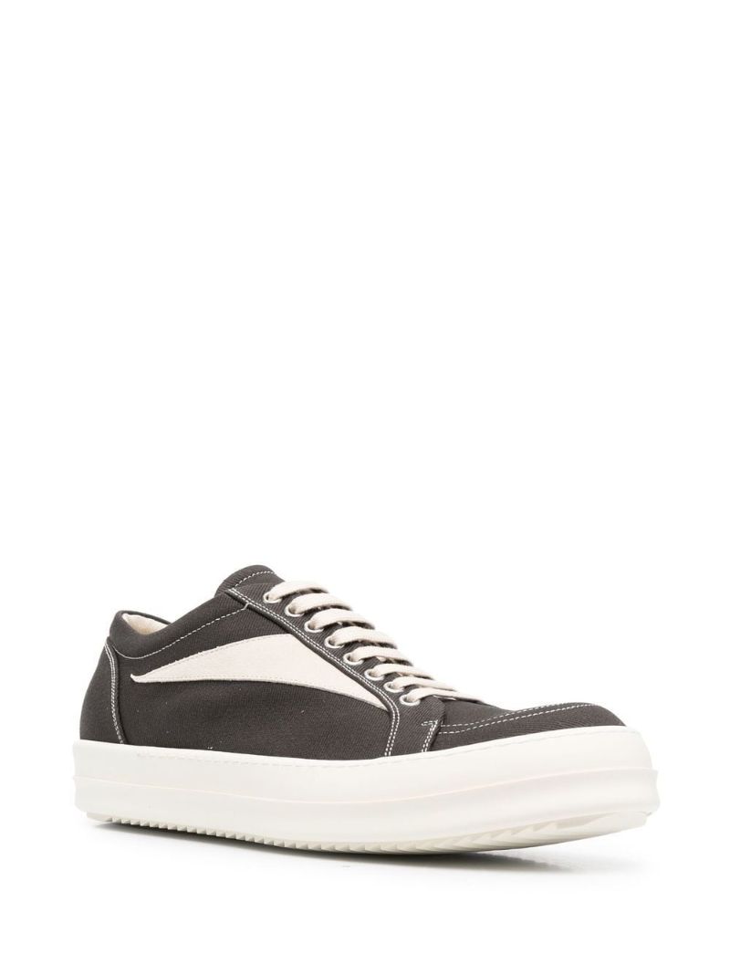 Grey Vintage Canvas Sneakers