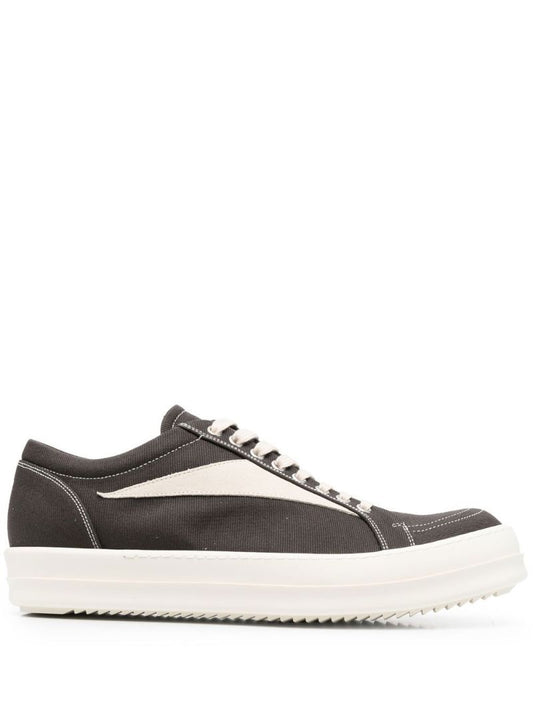 Grey Vintage Canvas Sneakers