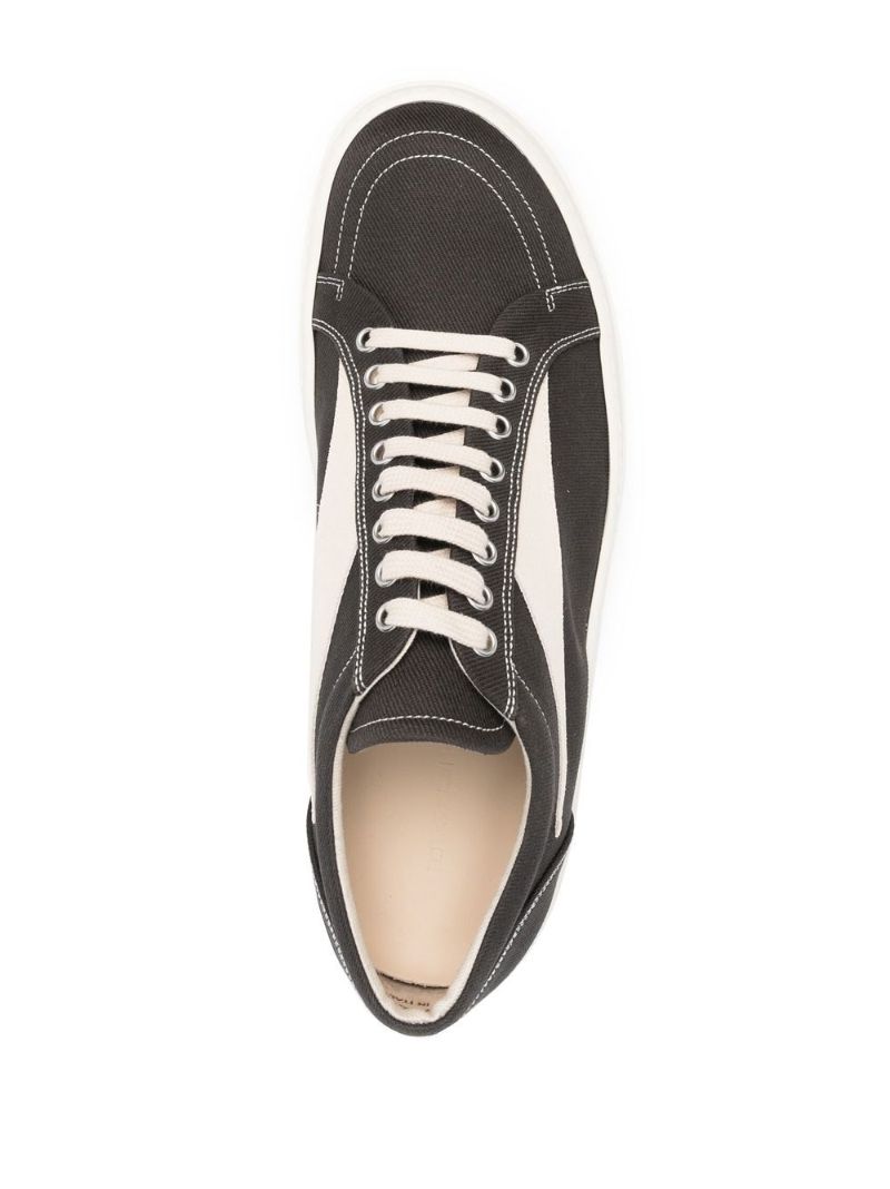 Grey Vintage Canvas Sneakers