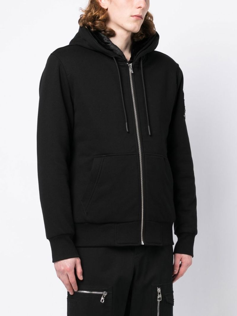 Black Classic Bunny Faux-fur Lined Jacket