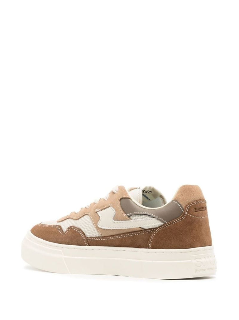 Brown Pearl S-strike Suede Sneakers