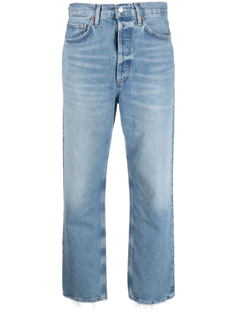 Blue '90s Straight-leg Jeans