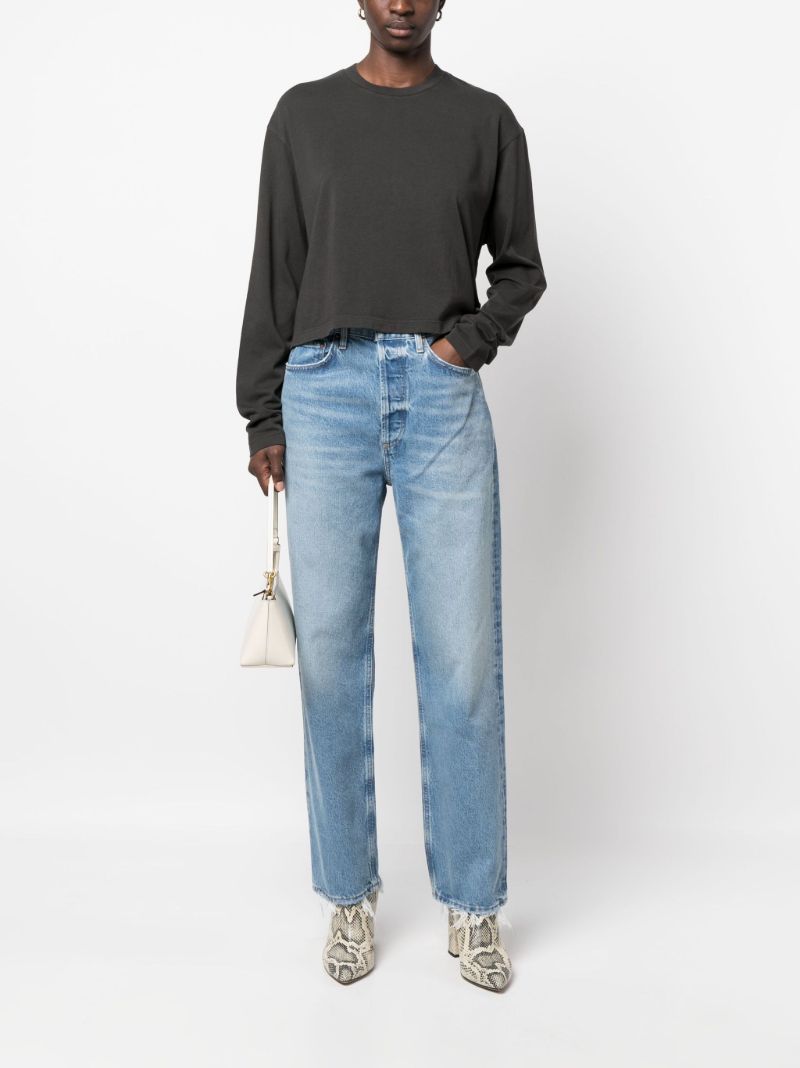 Blue '90s Straight-leg Jeans