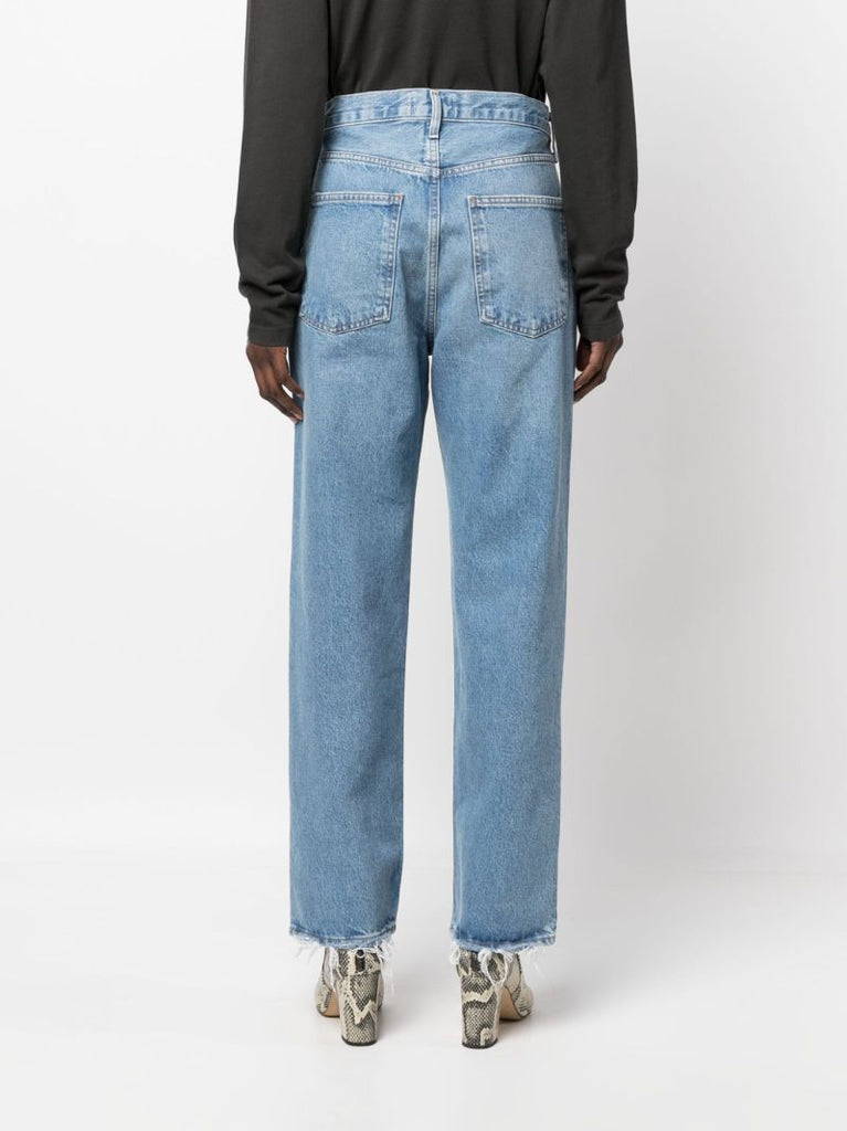 Blue '90s Straight-leg Jeans