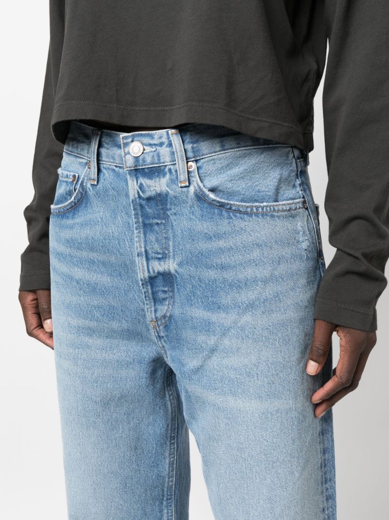 Blue '90s Straight-leg Jeans