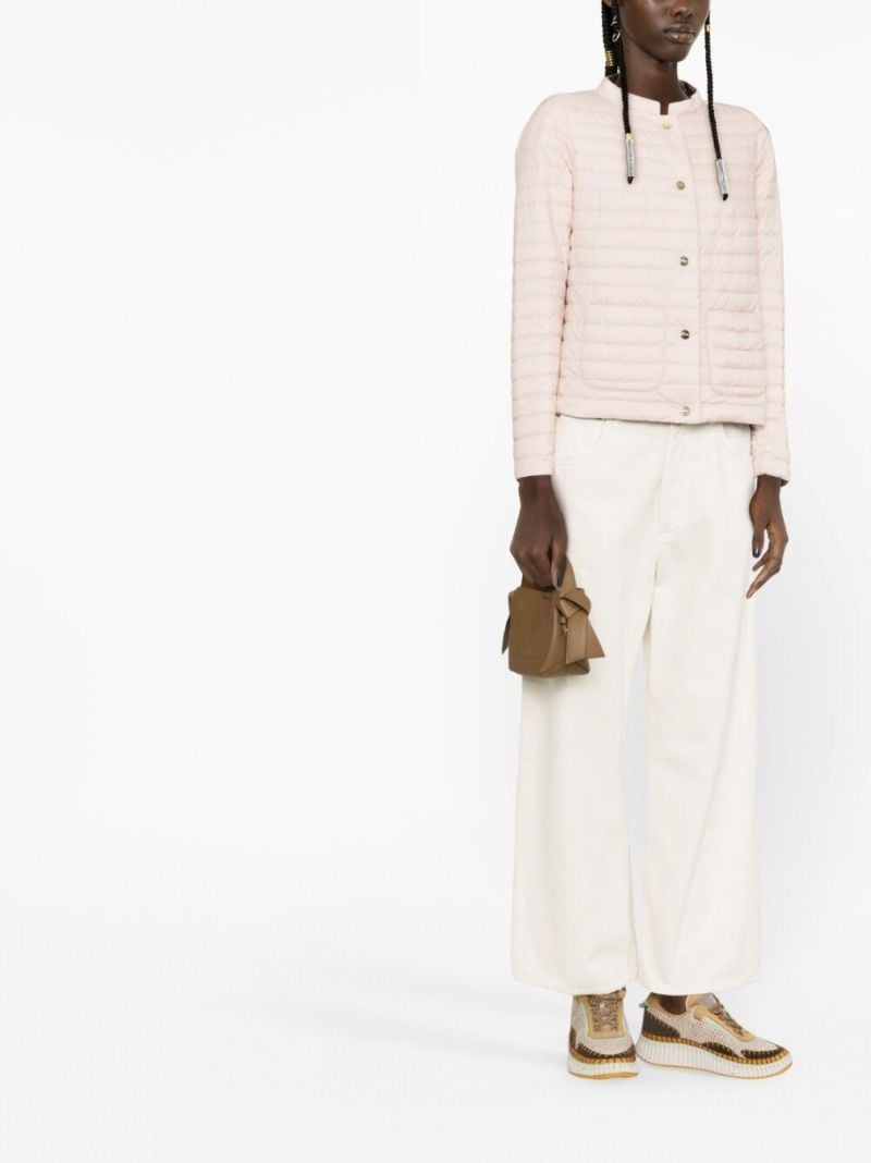 Pink Nuage Reversible Puffer Jacket