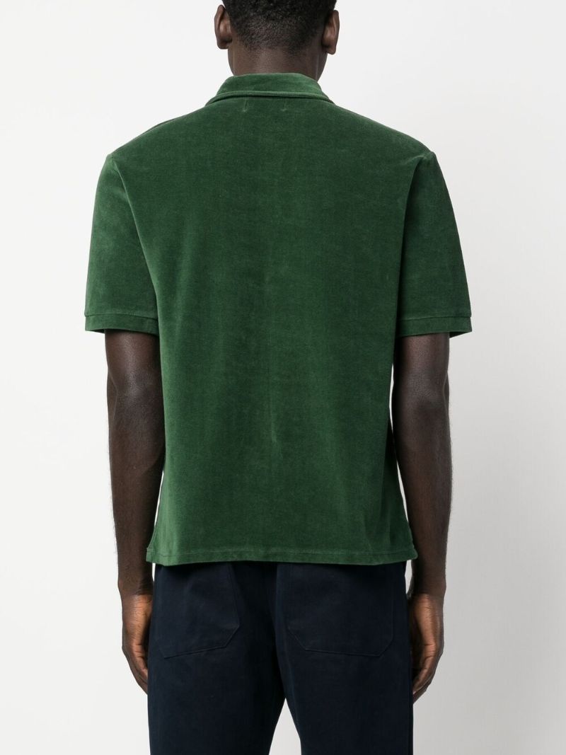 Green Towel Polo Shirt