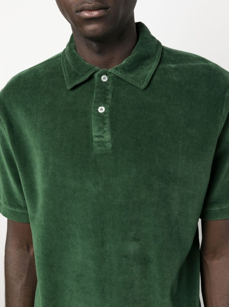 Green Towel Polo Shirt