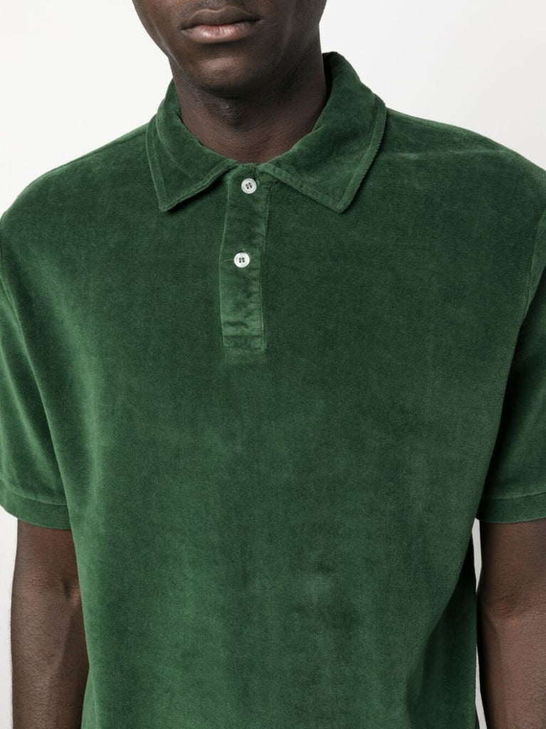 Green Towel Polo Shirt