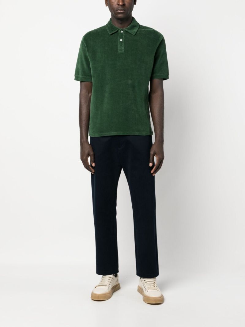 Green Towel Polo Shirt