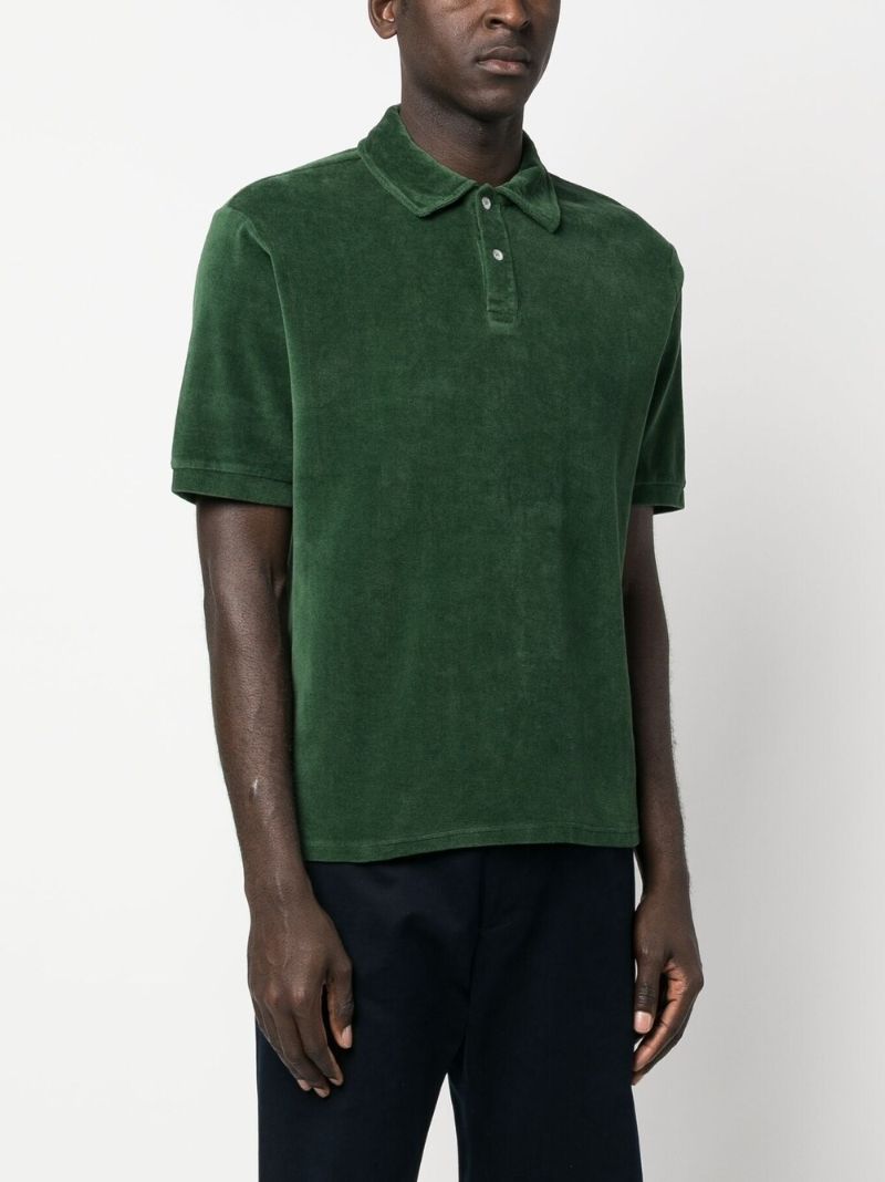 Green Towel Polo Shirt