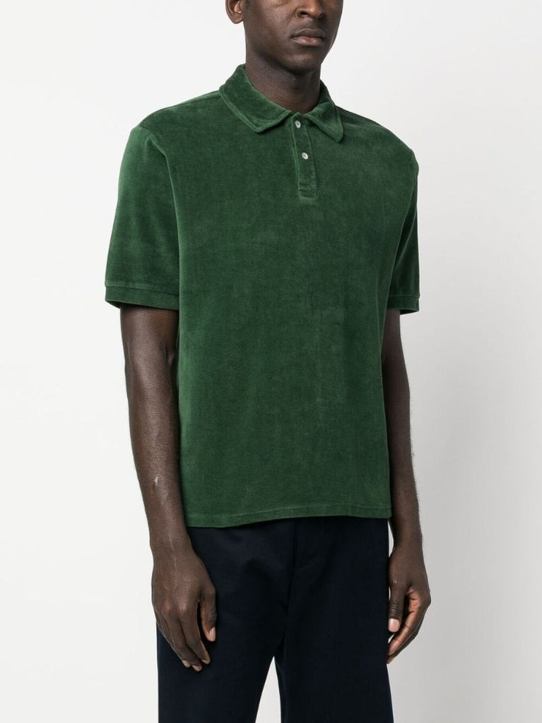 Green Towel Polo Shirt