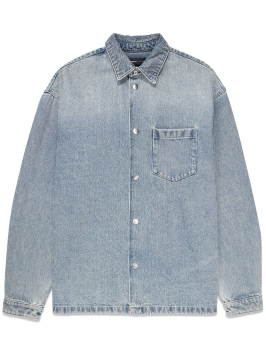 Blue Denim Shirt Jacket