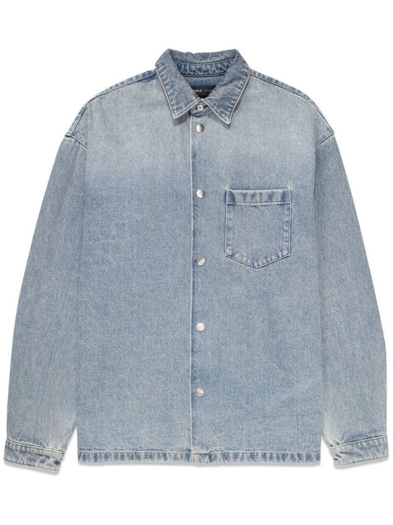Blue Denim Shirt Jacket